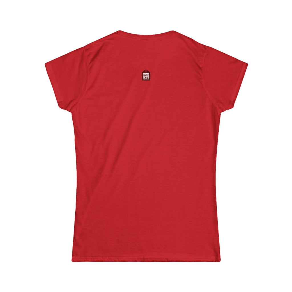 Women's Prism Diamond Tee — Rainbow "Let There Be Light" Graphic T-Shirt
