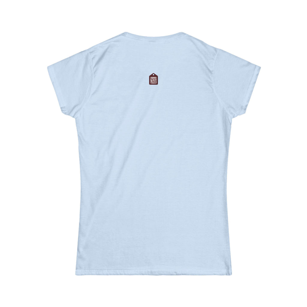 Women's Prism Diamond Tee — Rainbow "Let There Be Light" Graphic T-Shirt