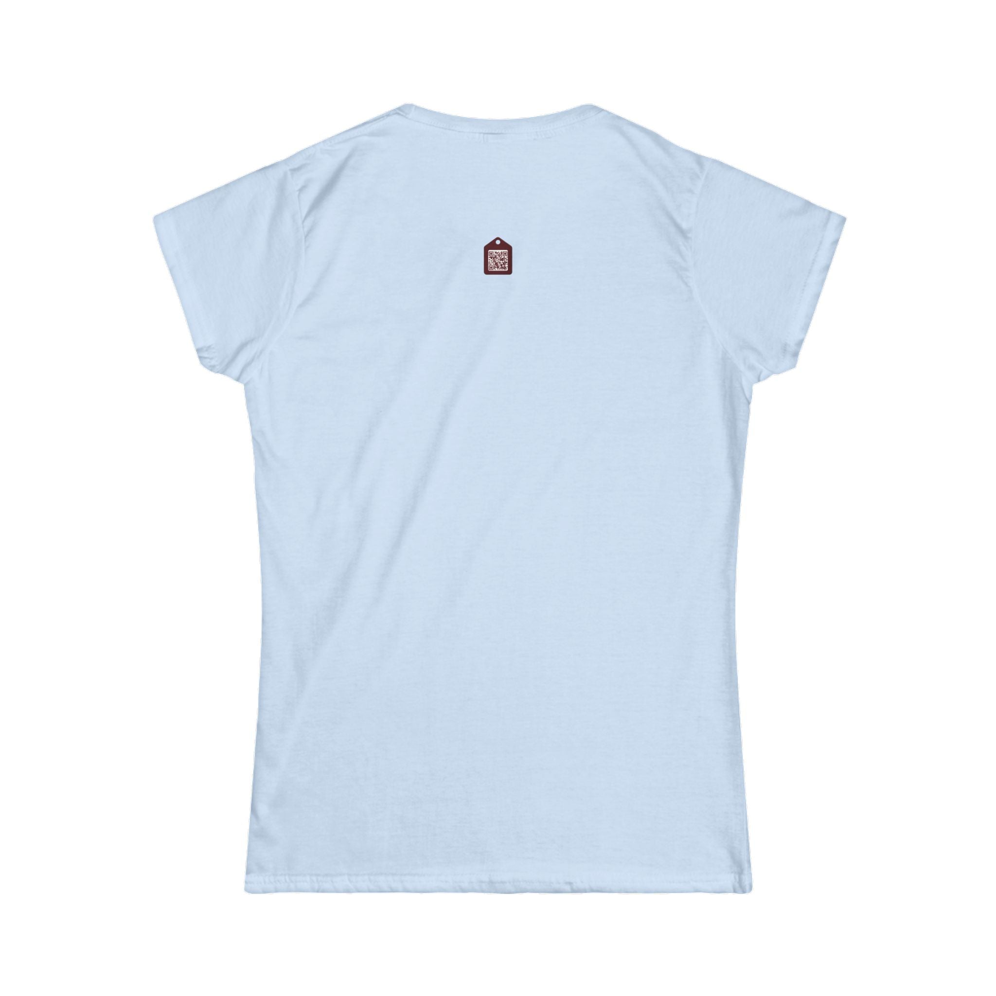 Women's Prism Diamond Tee — Rainbow "Let There Be Light" Graphic T-Shirt