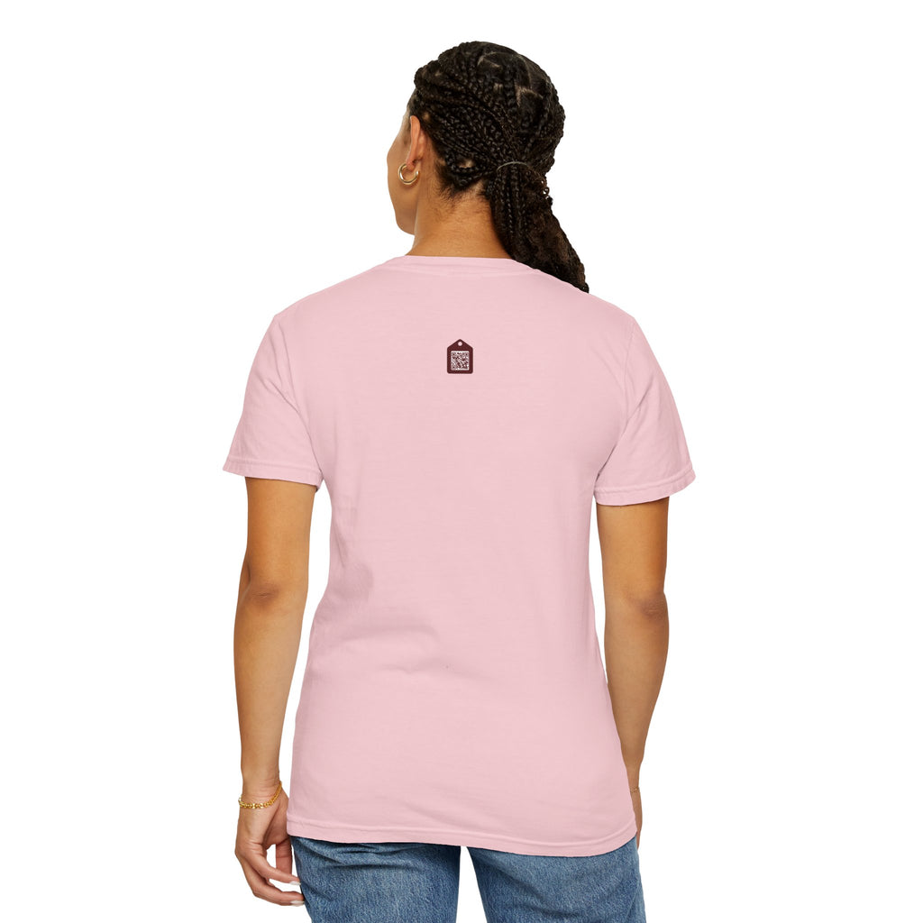 Prism Diamond Tee — Rainbow "Let There Be Light" Spectrum Graphic T-Shirt