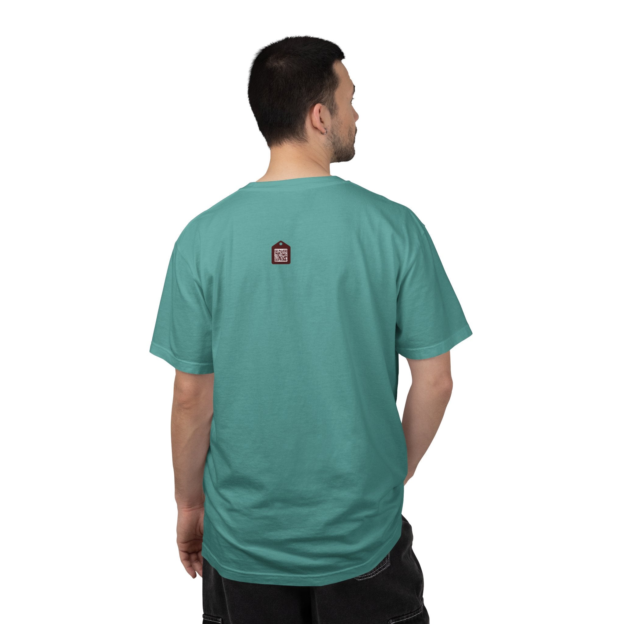 Prism Diamond Tee — Rainbow "Let There Be Light" Spectrum Graphic T-Shirt