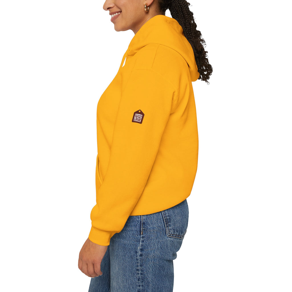 Unisex Prism Diamond "Let There Be Light" Hoodie | Rainbow Spectrum Prism Hooded Sweatshirt