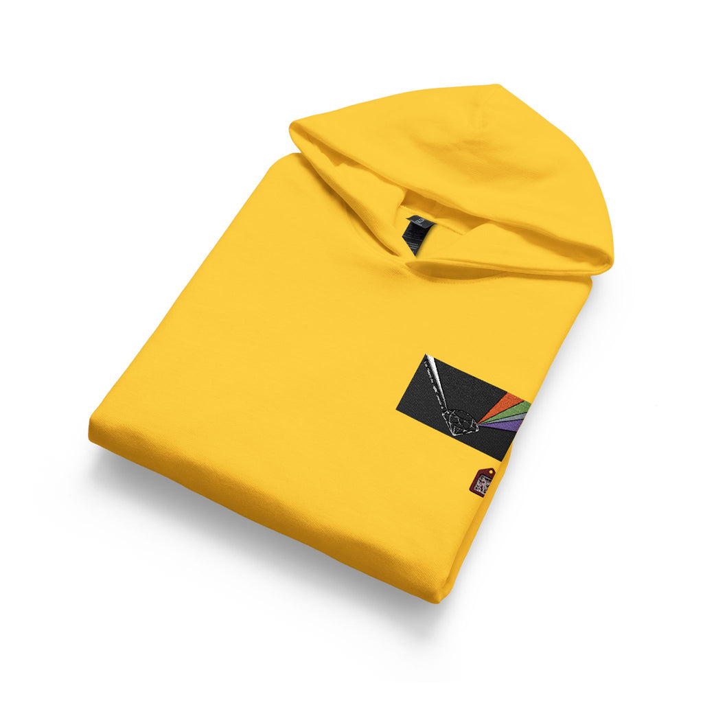 Youth Hoodie with Bible Verse Heart Pocket Graphic