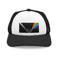 FOR PET: Trucker Hat — "Let There Be Light" Rainbow Design