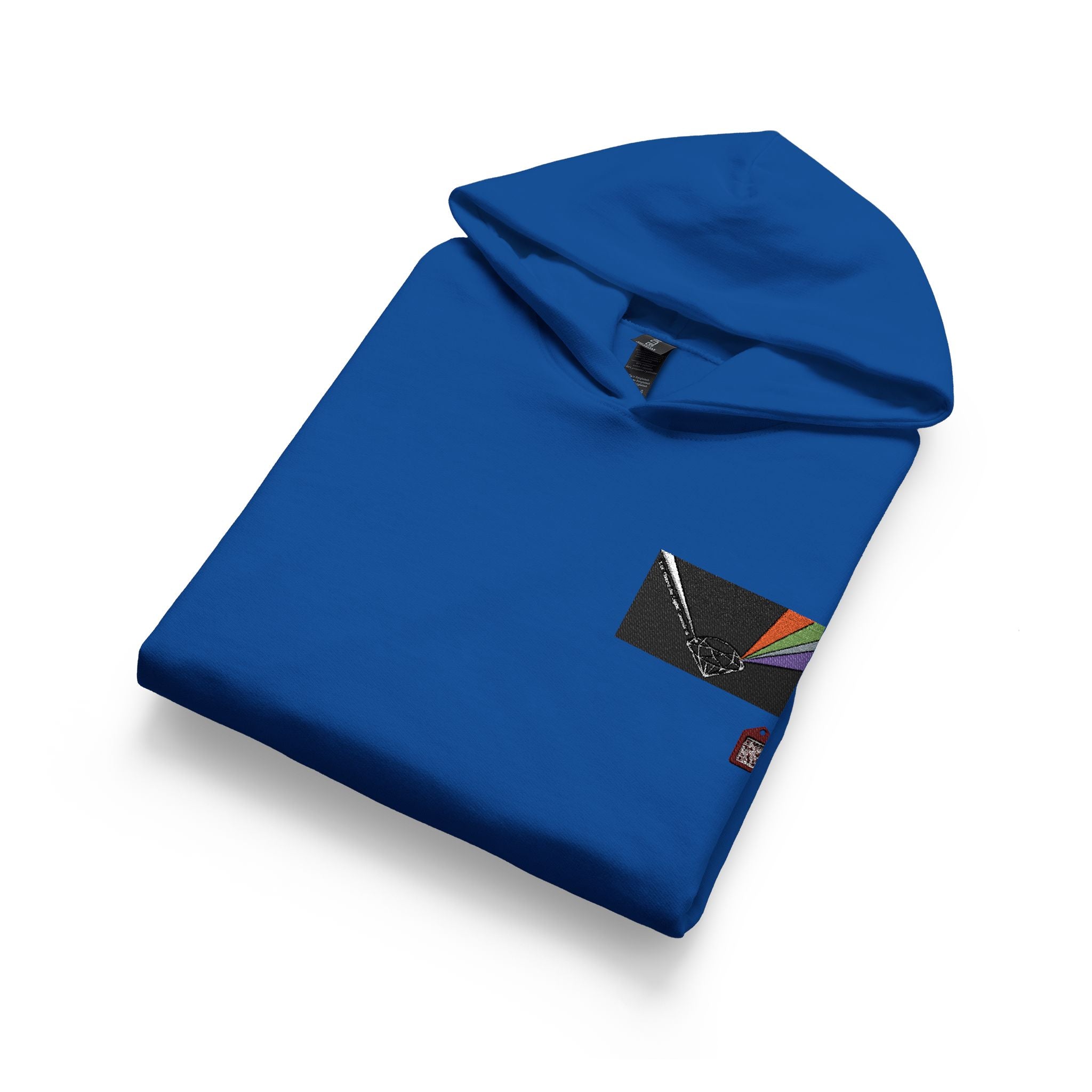 Youth Hoodie with Bible Verse Heart Pocket Graphic