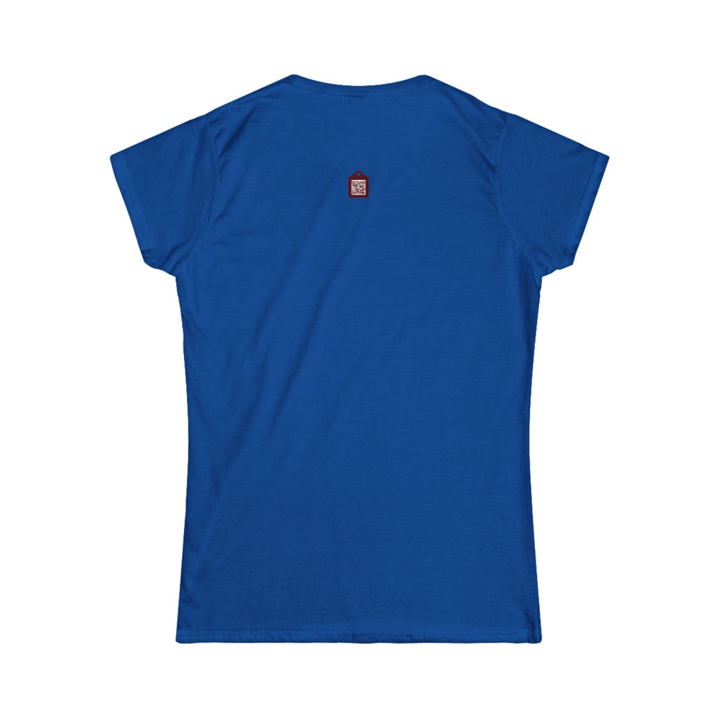 Women's Prism Diamond Tee — Rainbow "Let There Be Light" Graphic T-Shirt