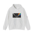 Unisex Prism Diamond "Let There Be Light" Hoodie | Rainbow Spectrum Prism Hooded Sweatshirt
