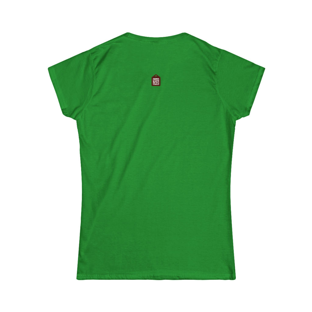 Women's Prism Diamond Tee — Rainbow "Let There Be Light" Graphic T-Shirt