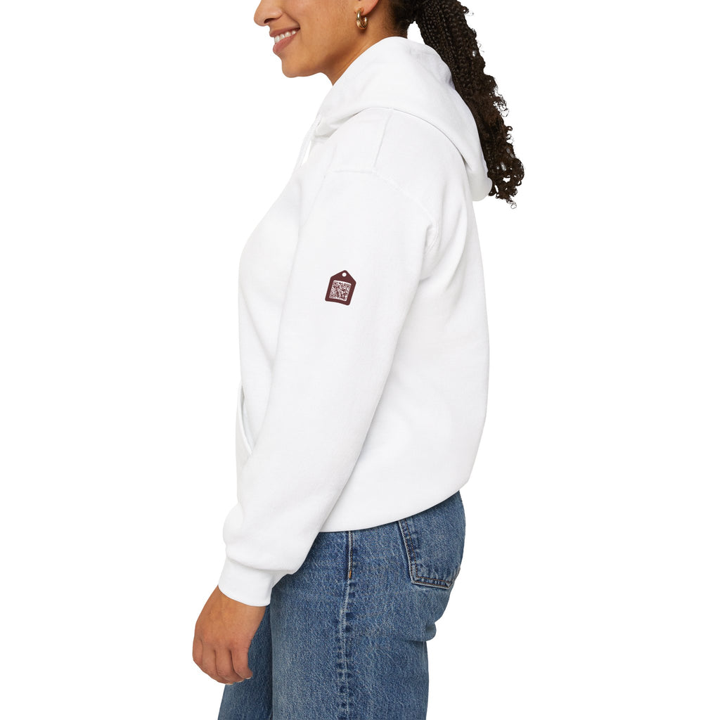 Unisex Prism Diamond "Let There Be Light" Hoodie | Rainbow Spectrum Prism Hooded Sweatshirt