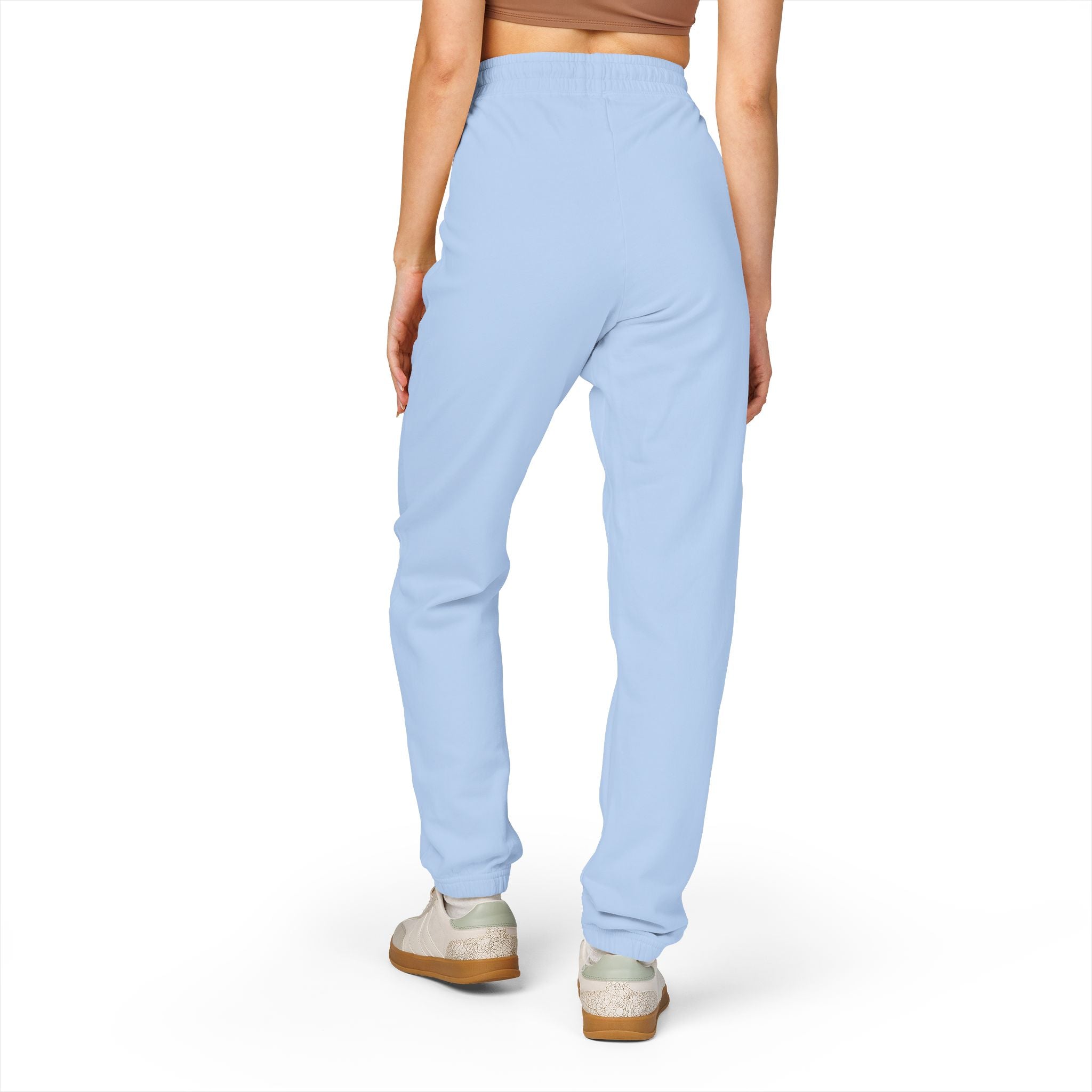 Fleece Sweatpants with Prism Bible Verse Pocket Graphic