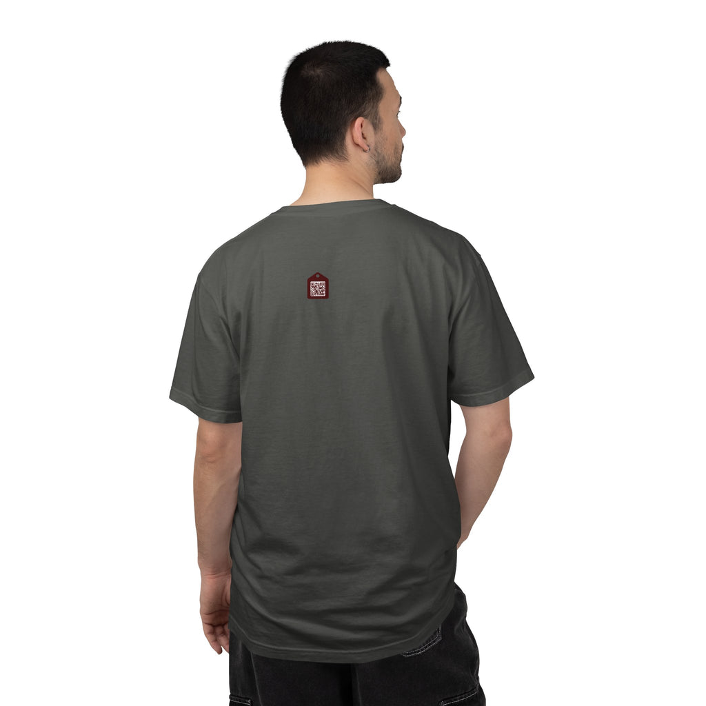 Prism Diamond Tee — Rainbow "Let There Be Light" Spectrum Graphic T-Shirt