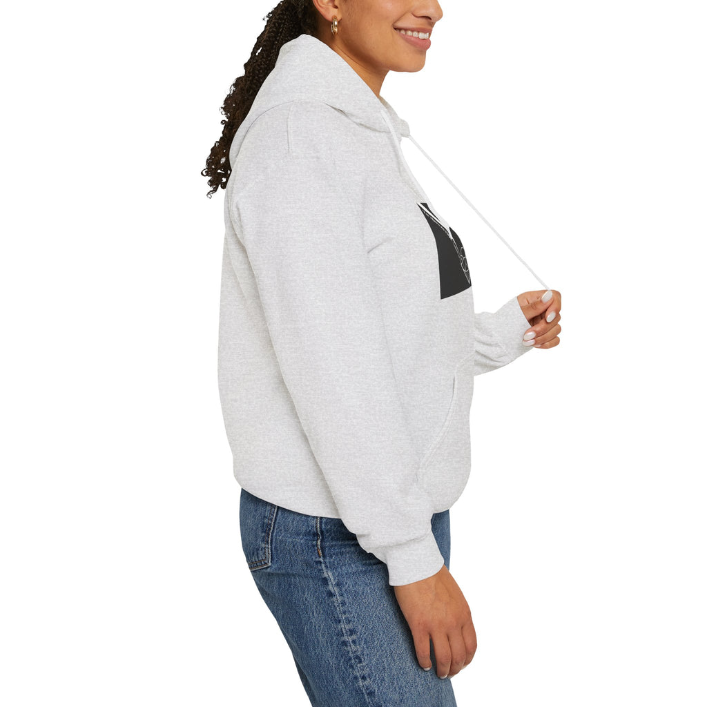 Unisex Prism Diamond "Let There Be Light" Hoodie | Rainbow Spectrum Prism Hooded Sweatshirt