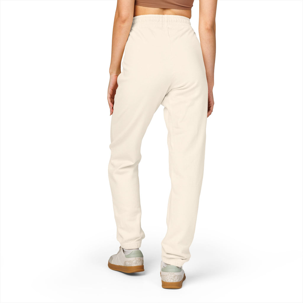 Fleece Sweatpants with Prism Bible Verse Pocket Graphic