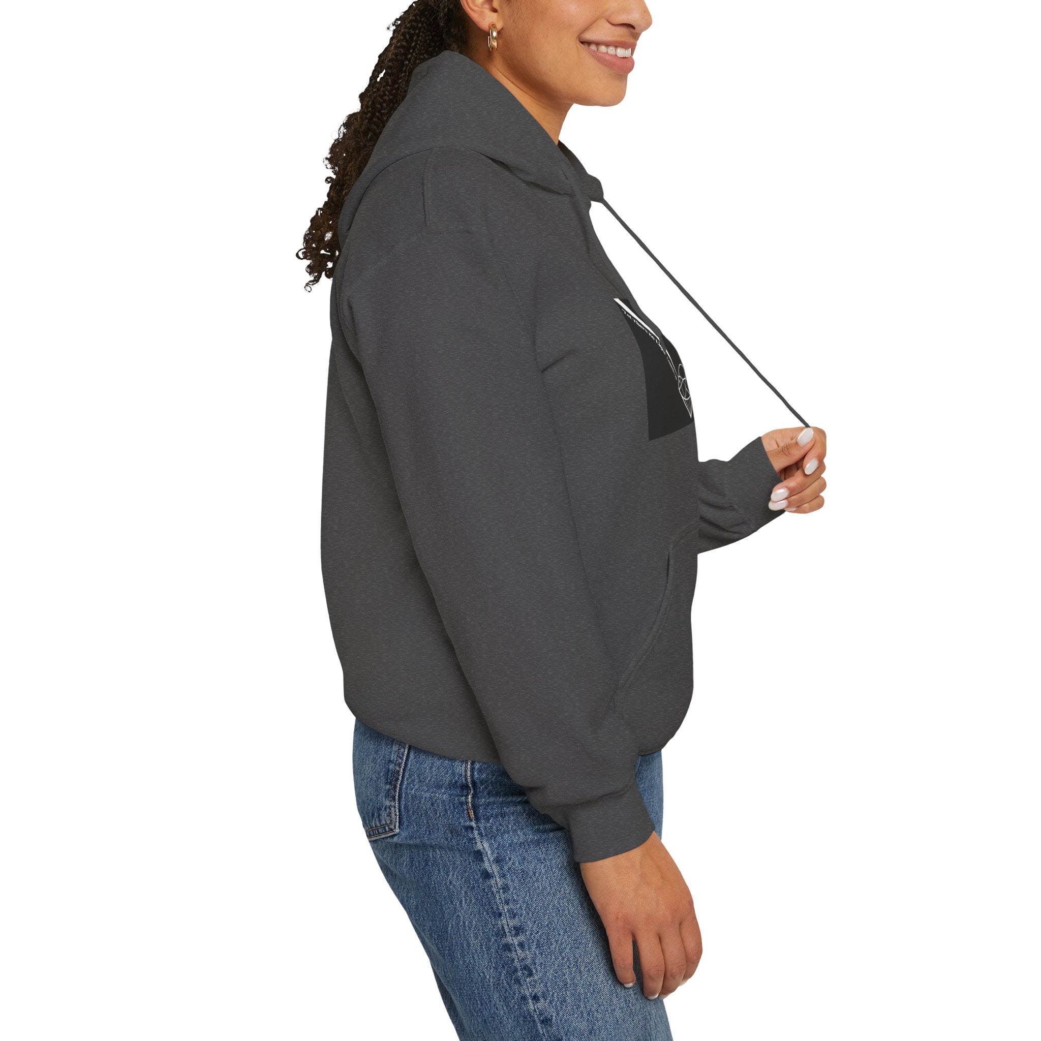 Unisex Prism Diamond "Let There Be Light" Hoodie | Rainbow Spectrum Prism Hooded Sweatshirt