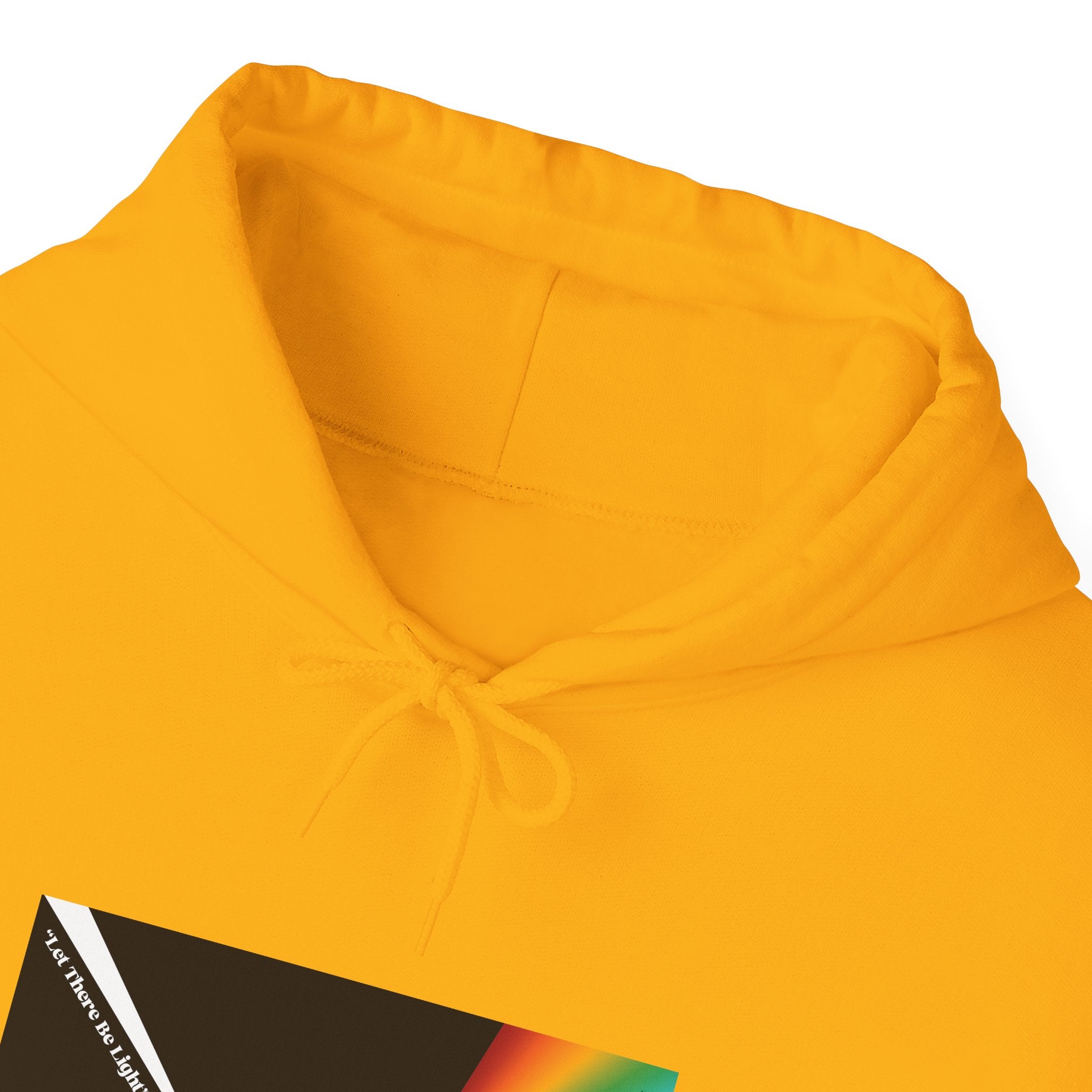 Unisex Prism Diamond "Let There Be Light" Hoodie | Rainbow Spectrum Prism Hooded Sweatshirt