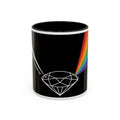 Prism Diamond Rainbow Accent Coffee Mug (11/15 oz)