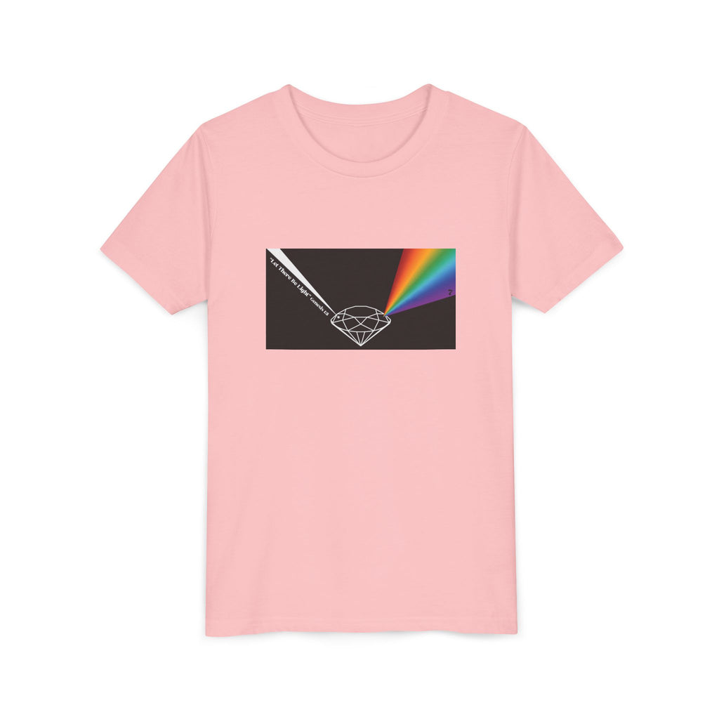 Youth Tee — Prism Diamond Rainbow Graphic Shirt