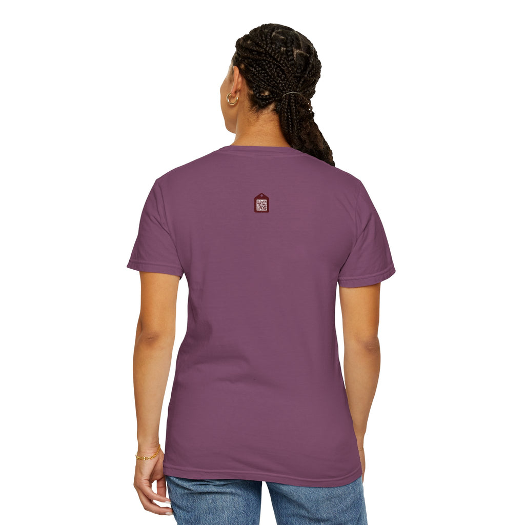 Prism Diamond Tee — Rainbow "Let There Be Light" Spectrum Graphic T-Shirt