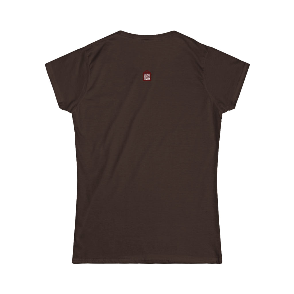 Women's Prism Diamond Tee — Rainbow "Let There Be Light" Graphic T-Shirt