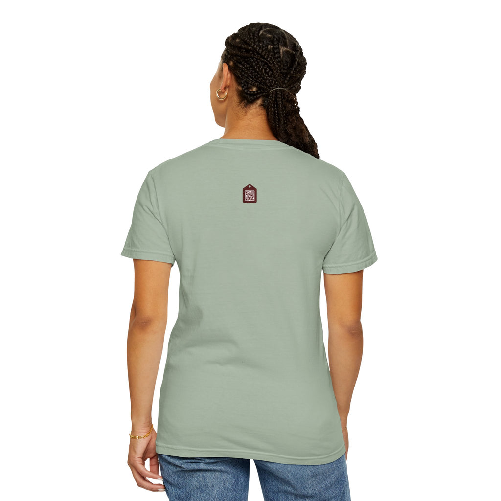 Prism Diamond Tee — Rainbow "Let There Be Light" Spectrum Graphic T-Shirt