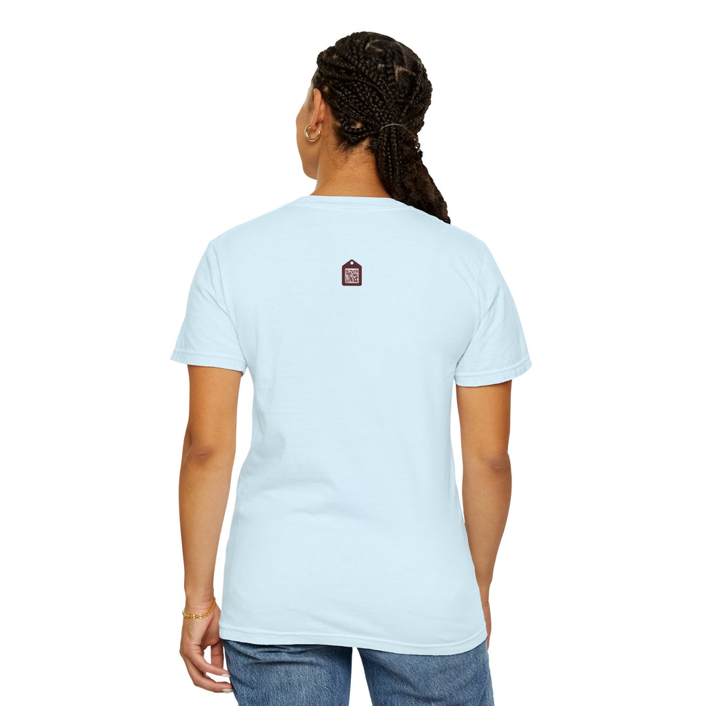 Prism Diamond Tee — Rainbow "Let There Be Light" Spectrum Graphic T-Shirt