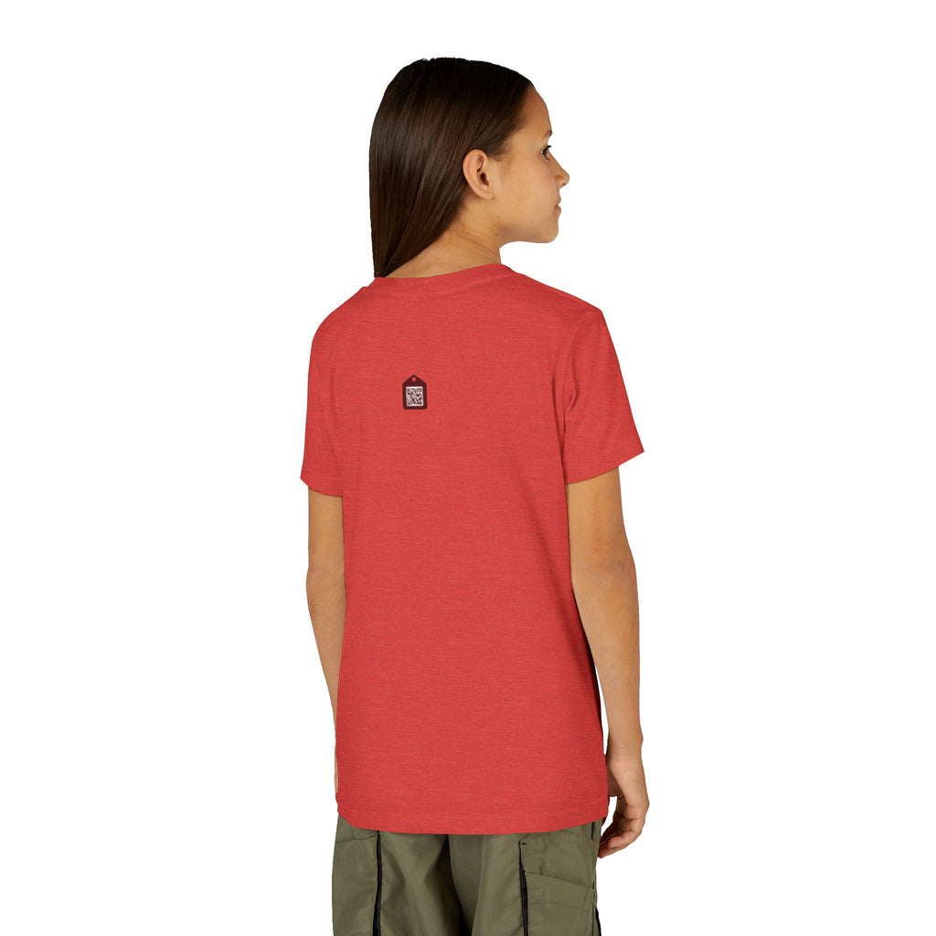 Youth Tee — Prism Diamond Rainbow Graphic Shirt