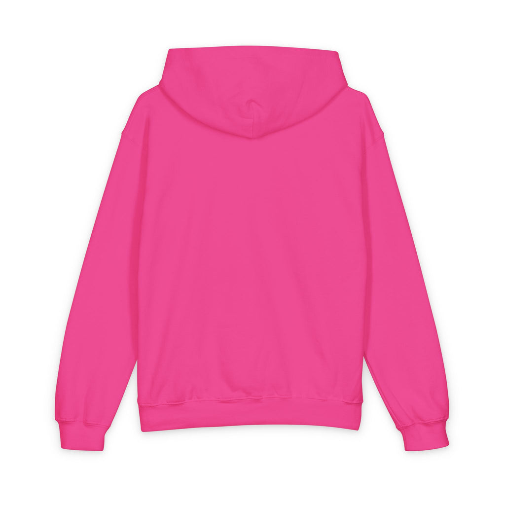Youth Hoodie with Bible Verse Heart Pocket Graphic