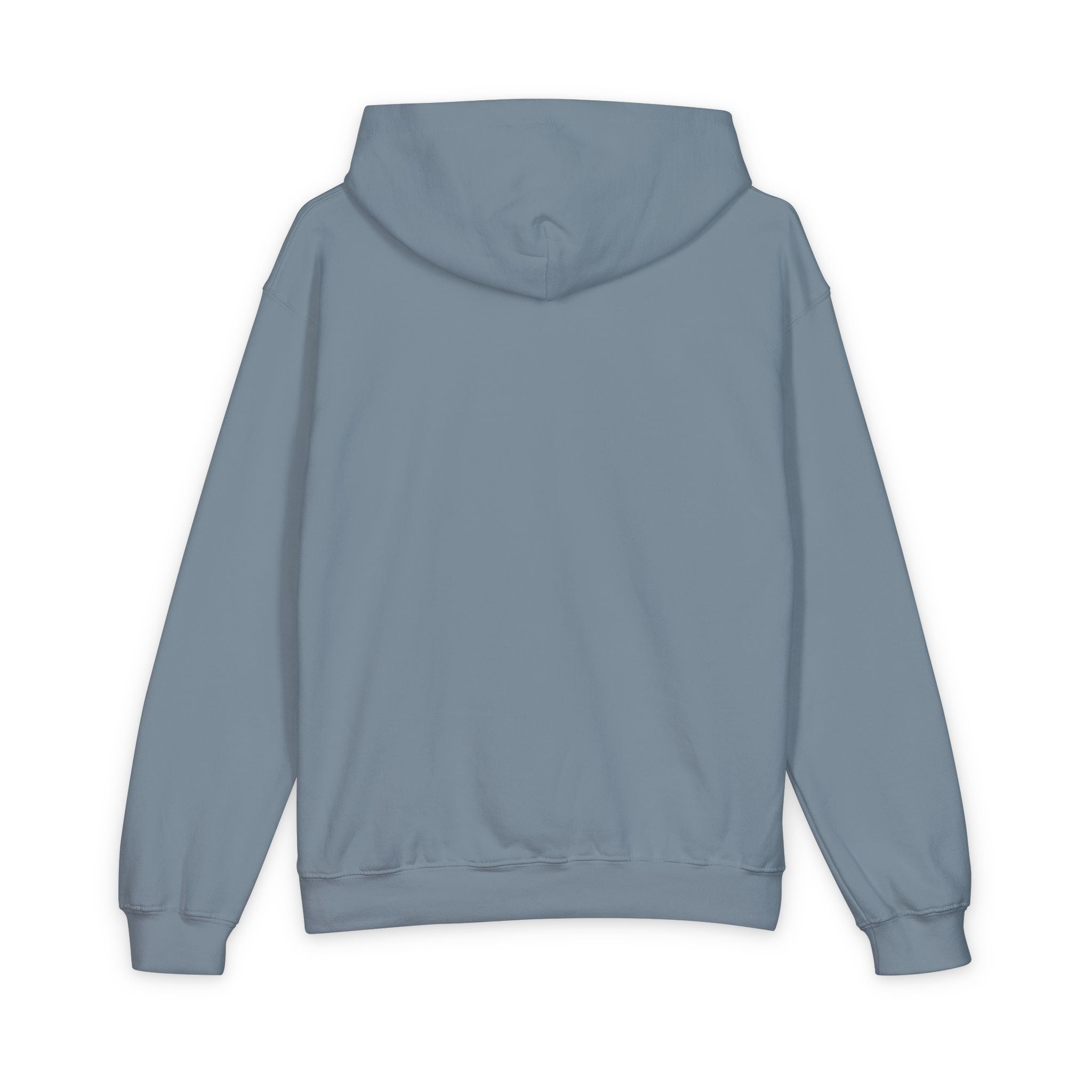 Youth Hoodie with Bible Verse Heart Pocket Graphic