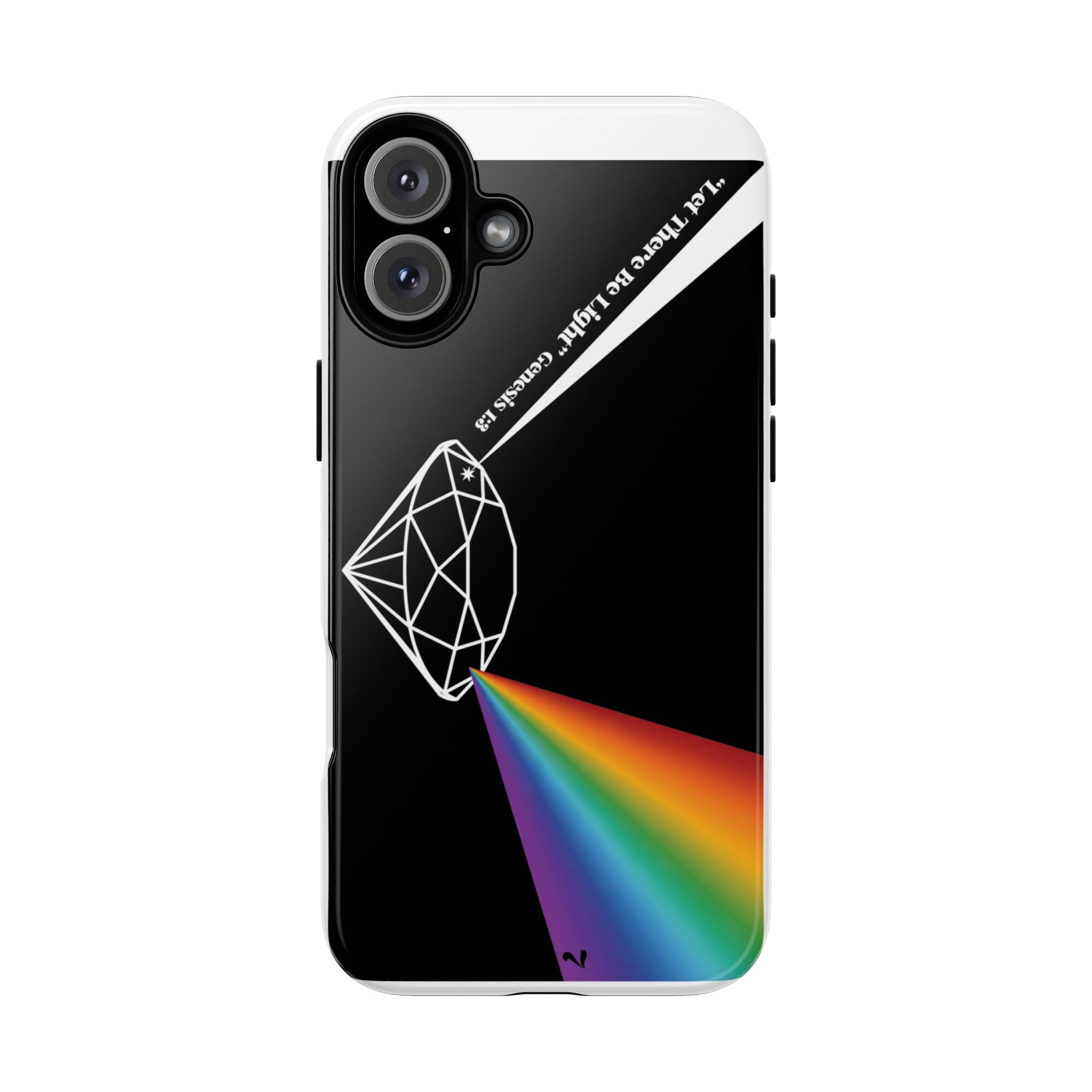 Prism Diamond Tough Phone Case — Rainbow Spectrum Protection