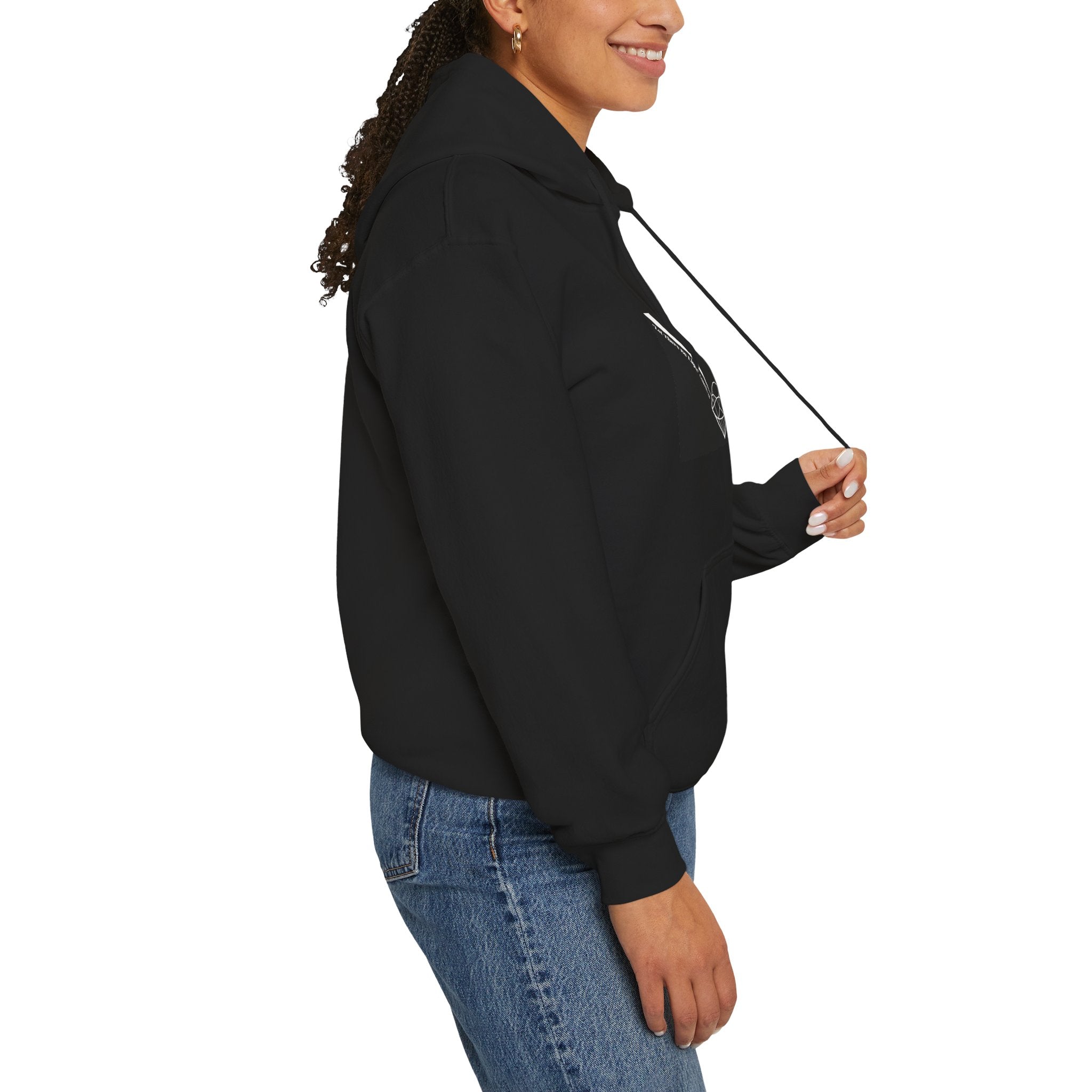Unisex Prism Diamond "Let There Be Light" Hoodie | Rainbow Spectrum Prism Hooded Sweatshirt