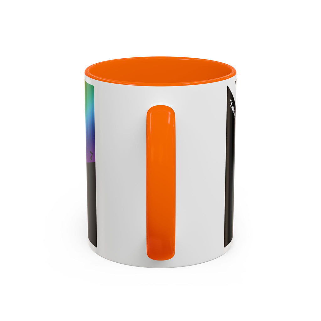 Prism Diamond Rainbow Accent Coffee Mug (11/15 oz)