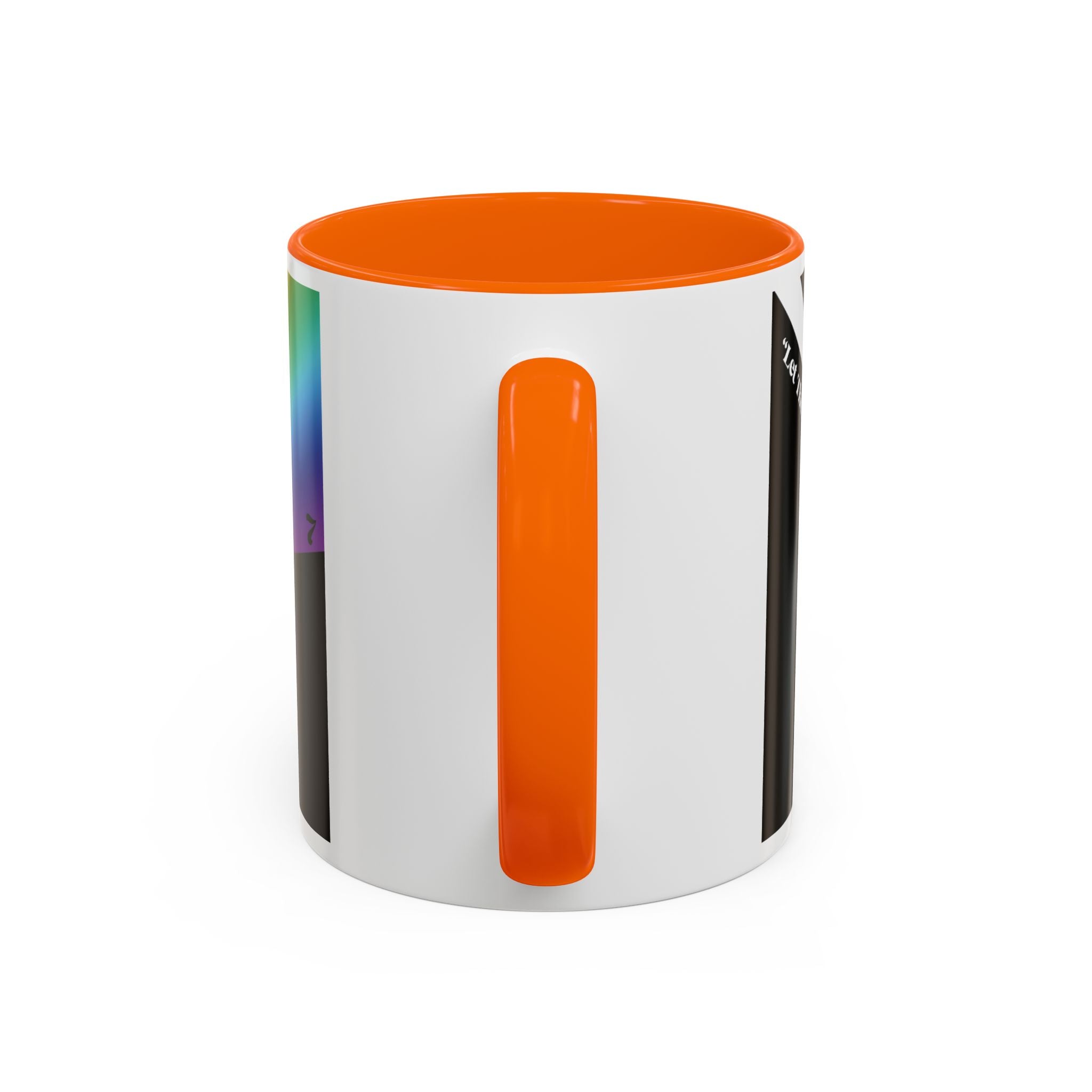 Prism Diamond Rainbow Accent Coffee Mug (11/15 oz)