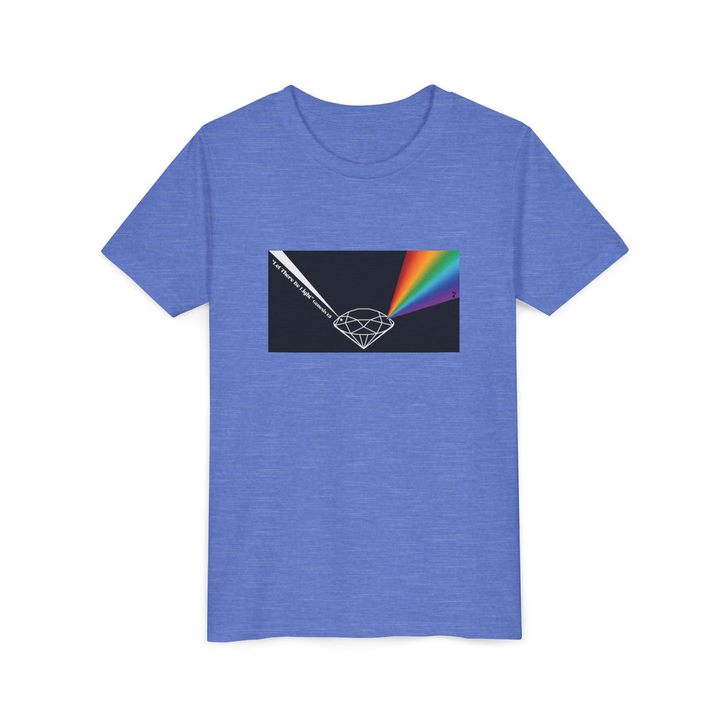 Youth Tee — Prism Diamond Rainbow Graphic Shirt