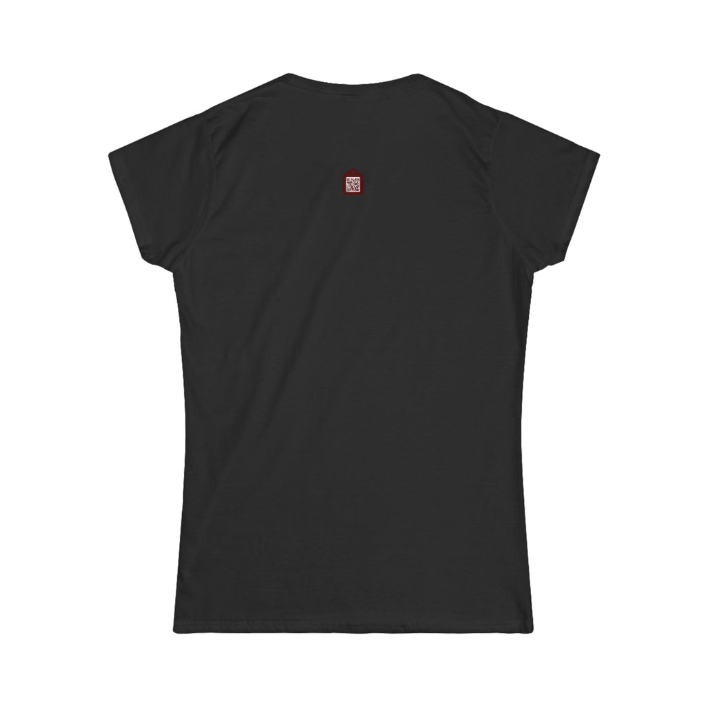 Women's Prism Diamond Tee — Rainbow "Let There Be Light" Graphic T-Shirt