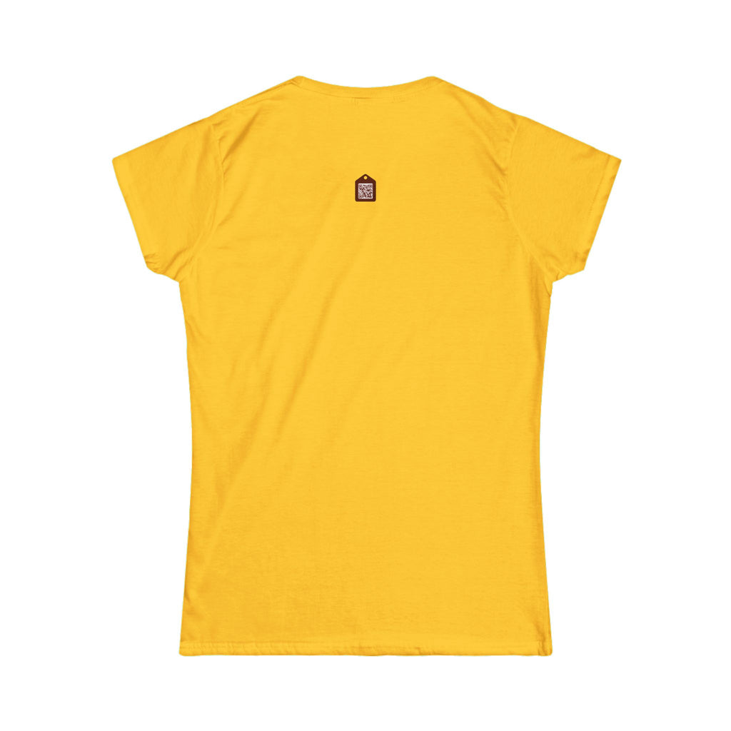 Women's Prism Diamond Tee — Rainbow "Let There Be Light" Graphic T-Shirt