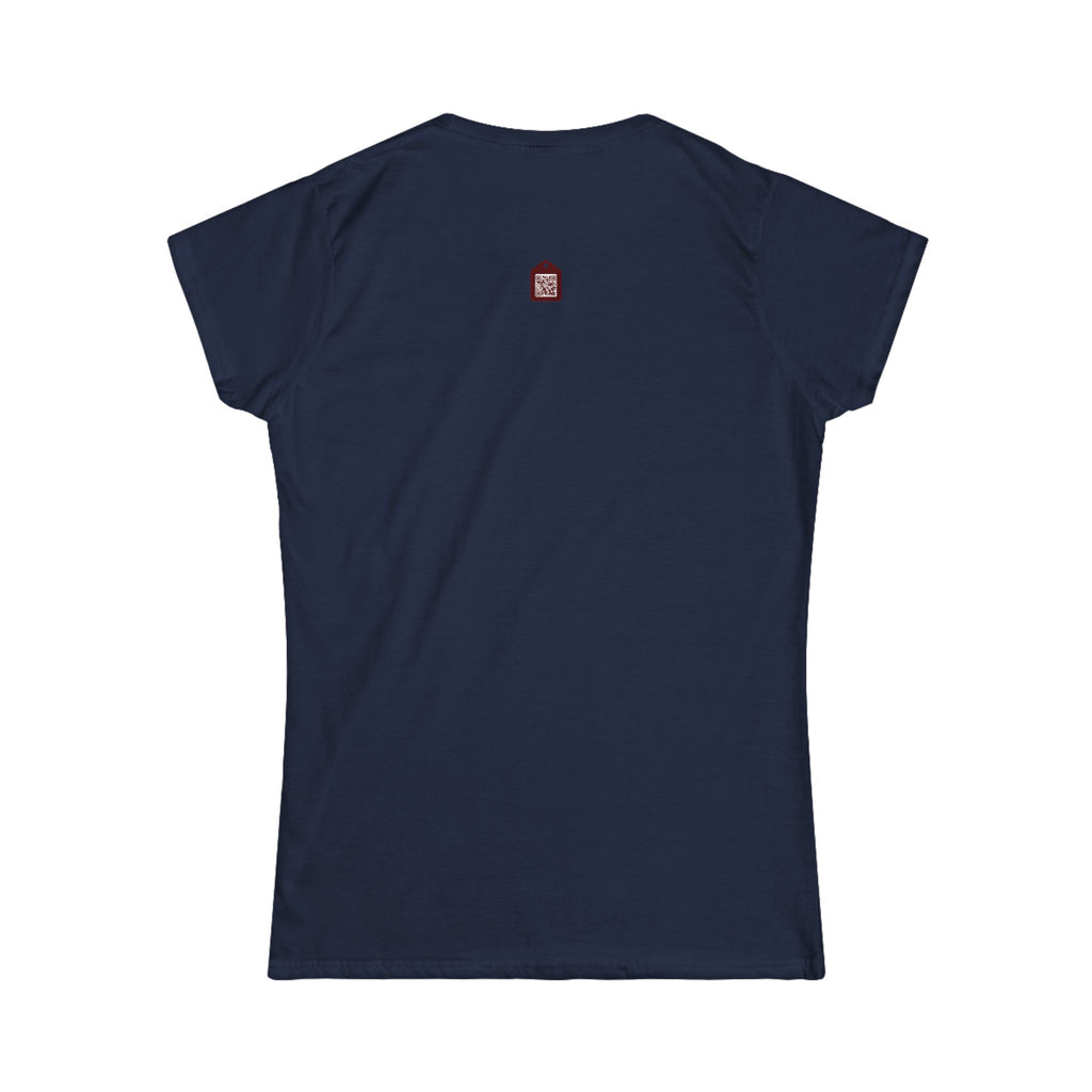 Women's Prism Diamond Tee — Rainbow "Let There Be Light" Graphic T-Shirt