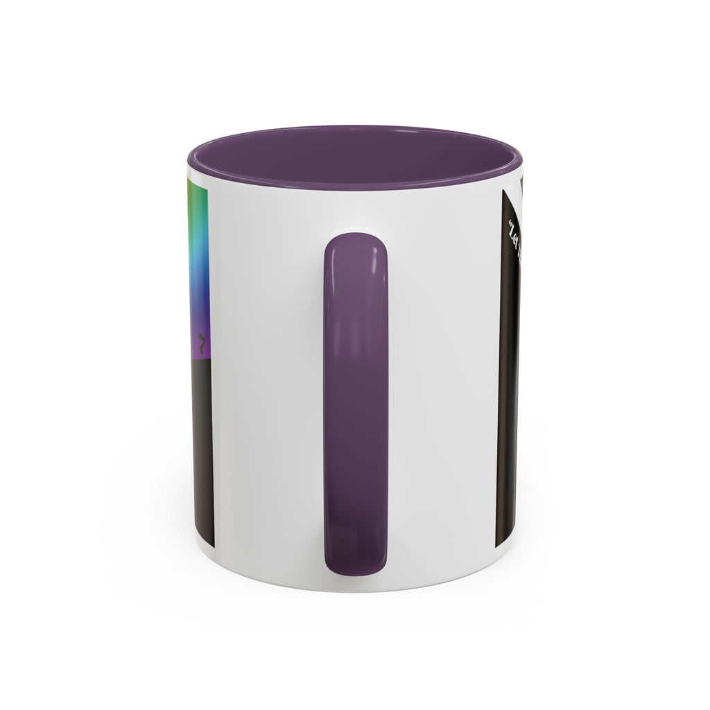 Prism Diamond Rainbow Accent Coffee Mug (11/15 oz)
