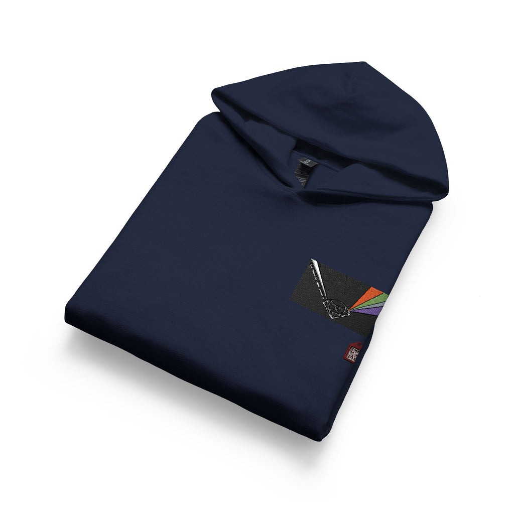 Youth Hoodie with Bible Verse Heart Pocket Graphic