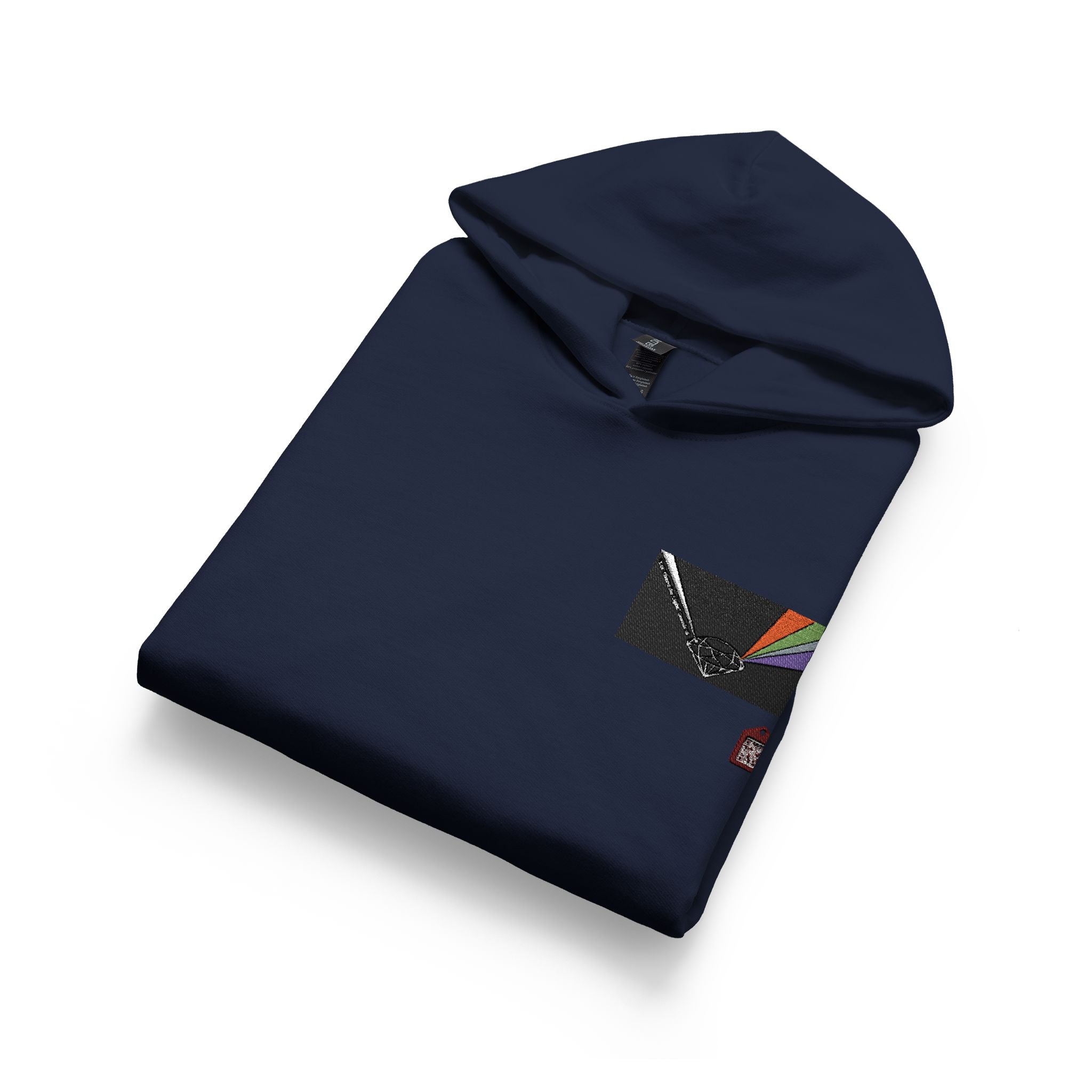 Youth Hoodie with Bible Verse Heart Pocket Graphic