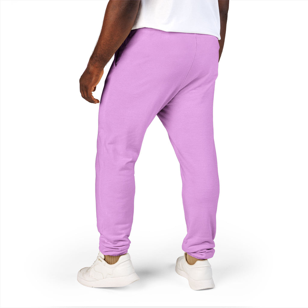 Fleece Sweatpants with Prism Bible Verse Pocket Graphic