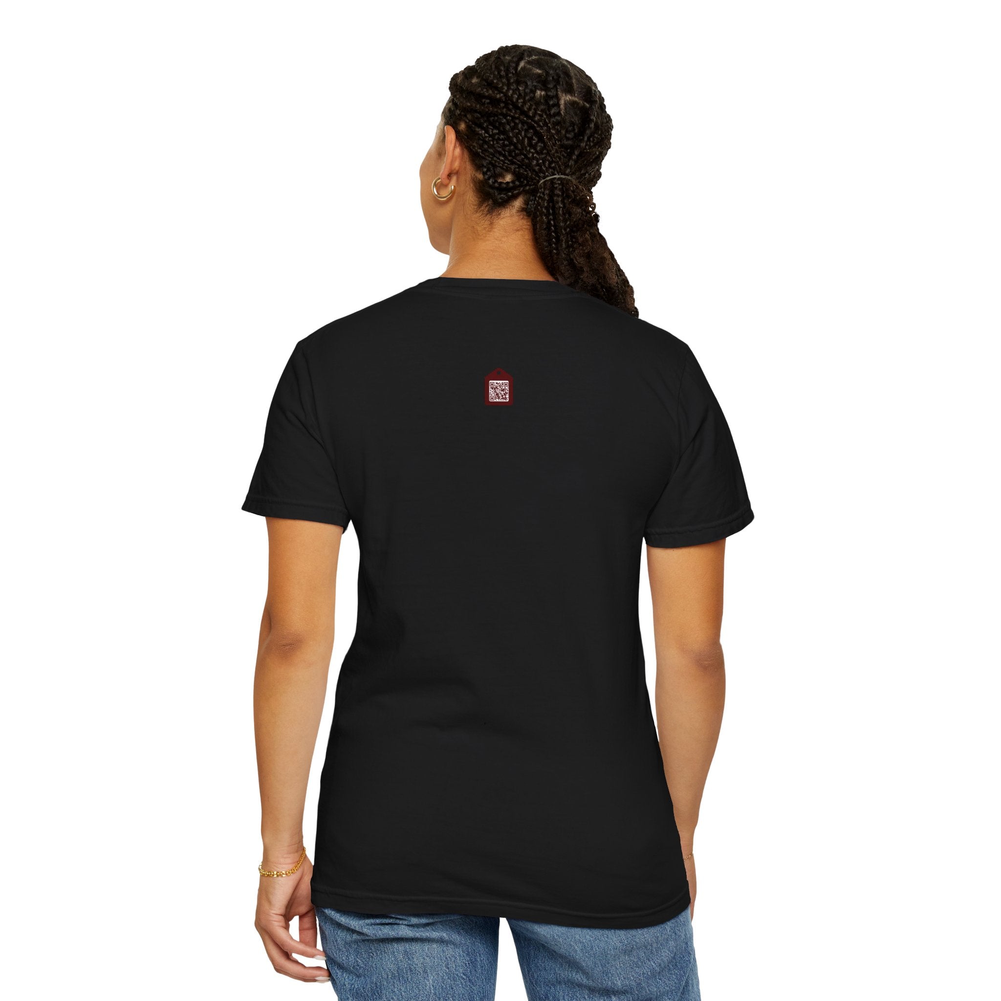 Prism Diamond Tee — Rainbow "Let There Be Light" Spectrum Graphic T-Shirt