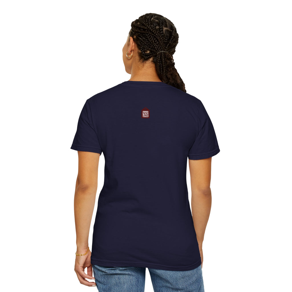 Prism Diamond Tee — Rainbow "Let There Be Light" Spectrum Graphic T-Shirt