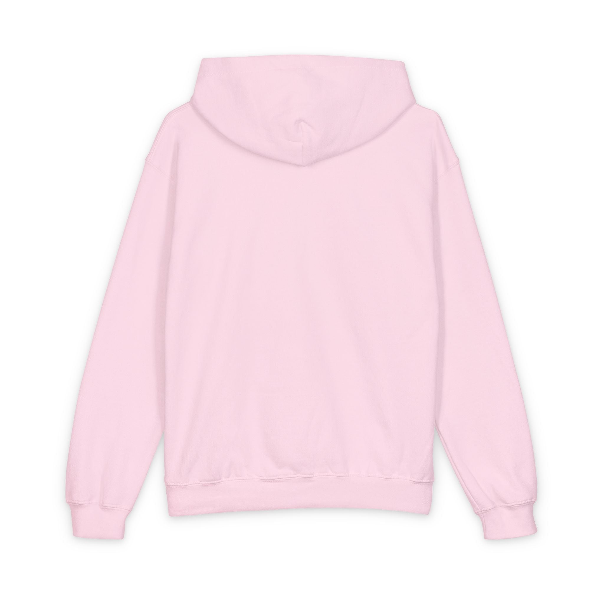 Youth Hoodie with Bible Verse Heart Pocket Graphic
