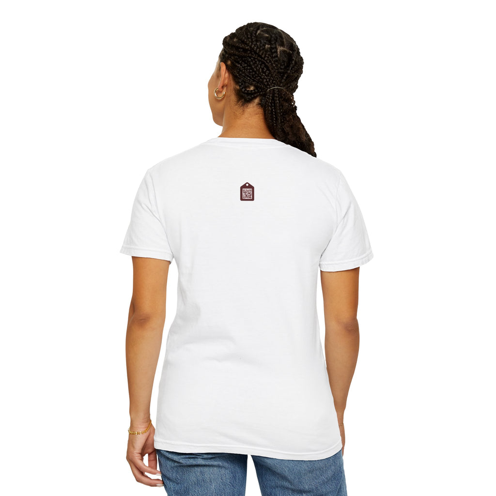 Prism Diamond Tee — Rainbow "Let There Be Light" Spectrum Graphic T-Shirt