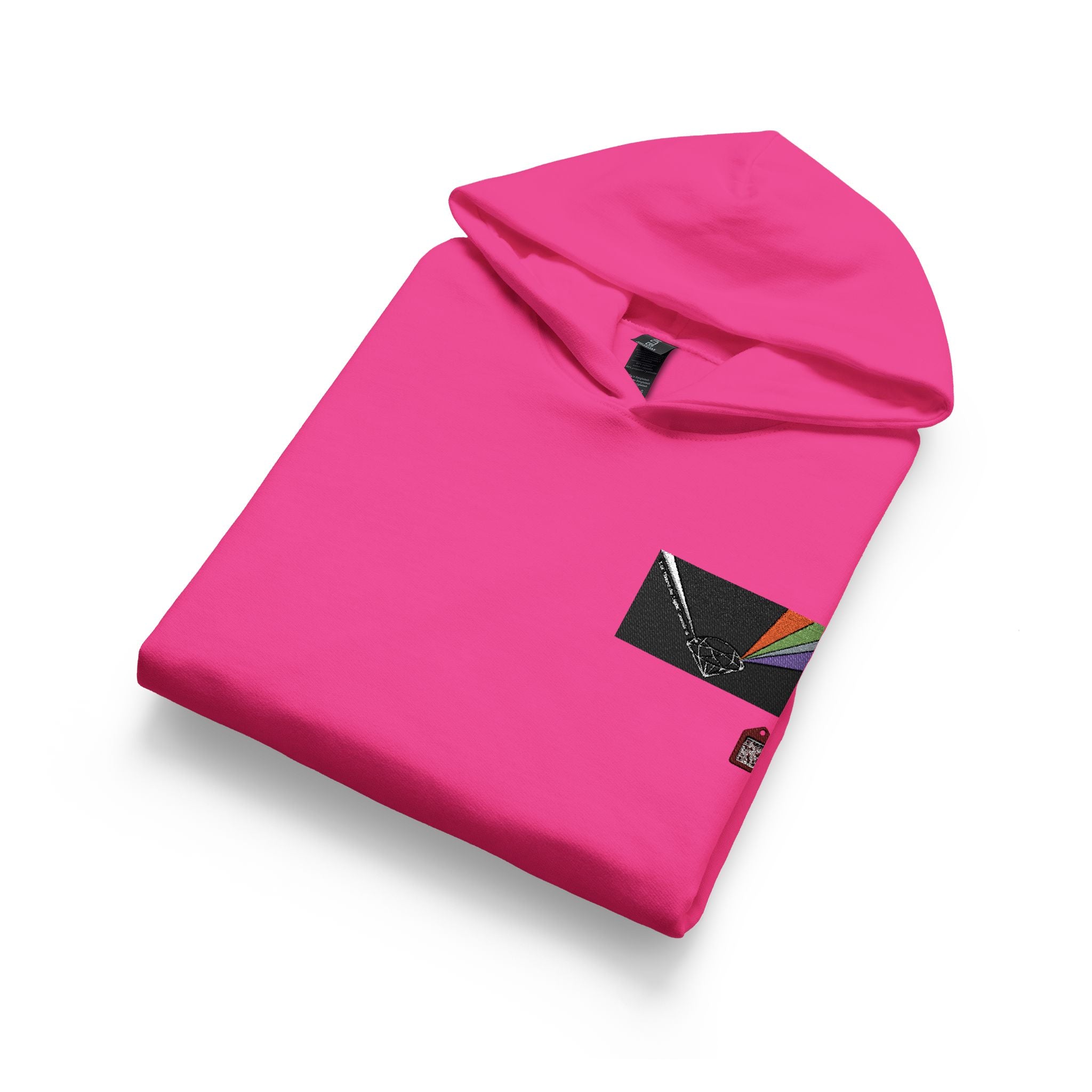 Youth Hoodie with Bible Verse Heart Pocket Graphic