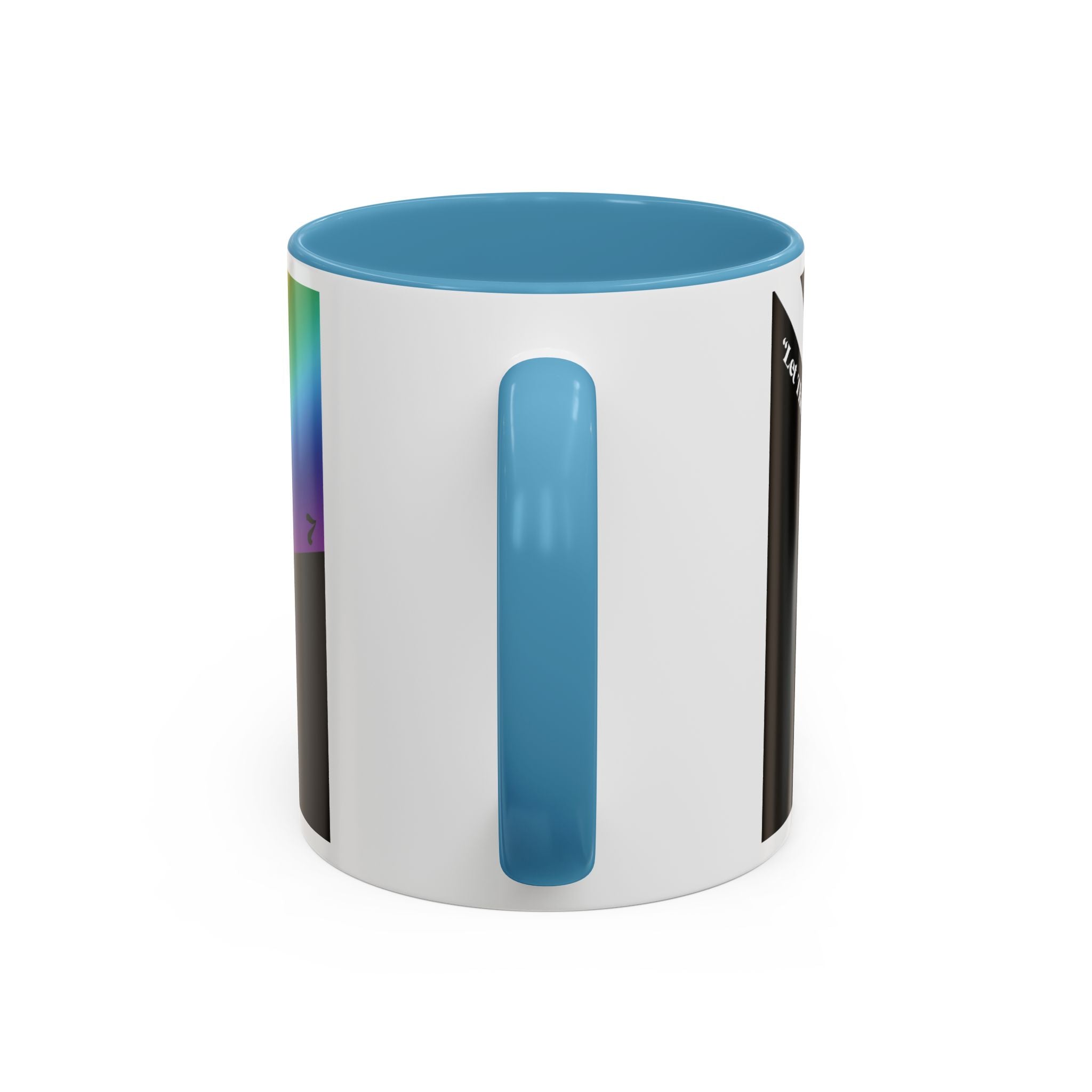 Prism Diamond Rainbow Accent Coffee Mug (11/15 oz)