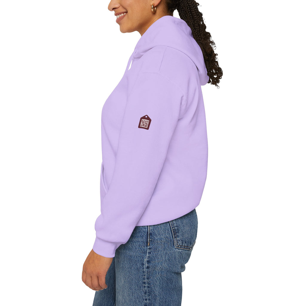 Unisex Prism Diamond "Let There Be Light" Hoodie | Rainbow Spectrum Prism Hooded Sweatshirt
