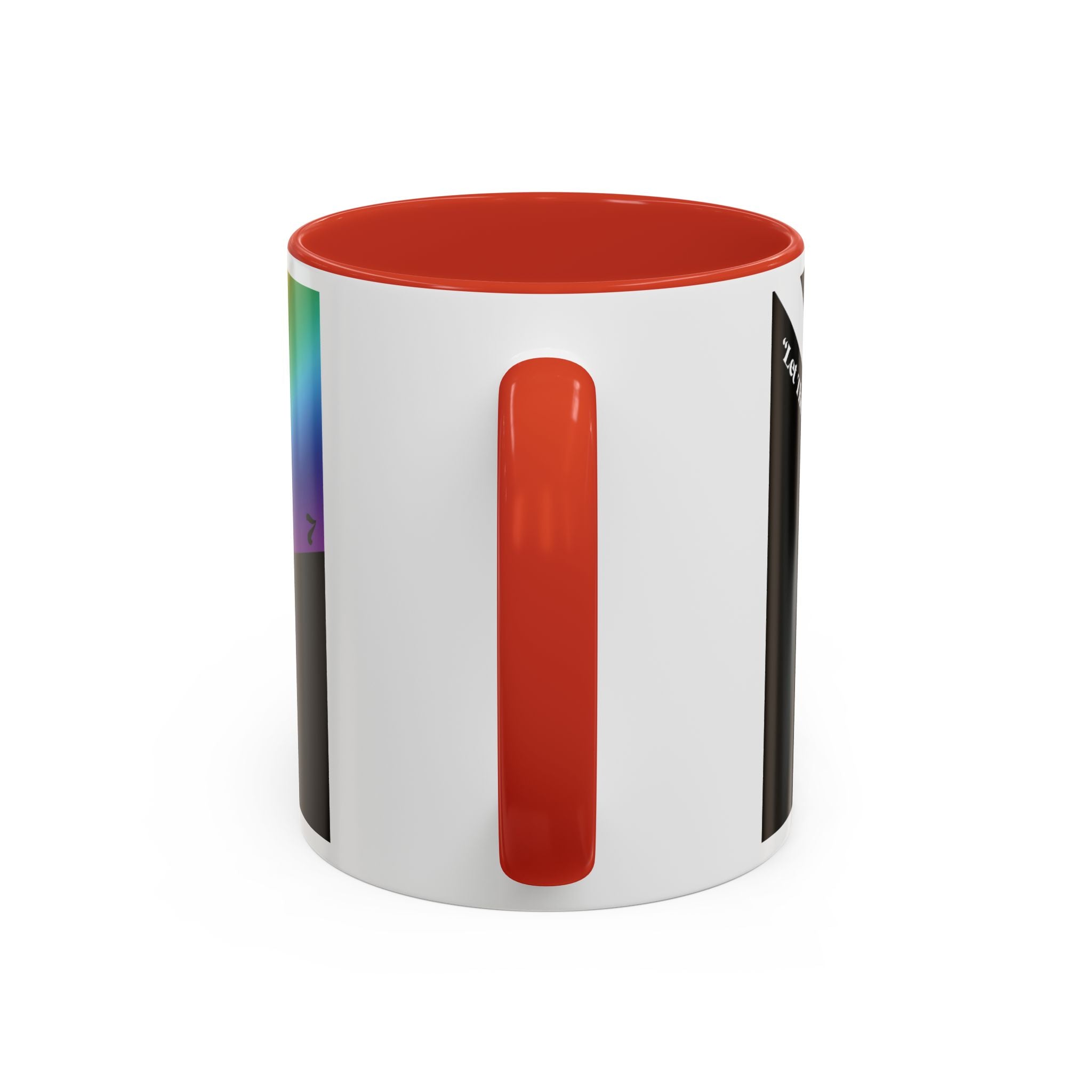 Prism Diamond Rainbow Accent Coffee Mug (11/15 oz)