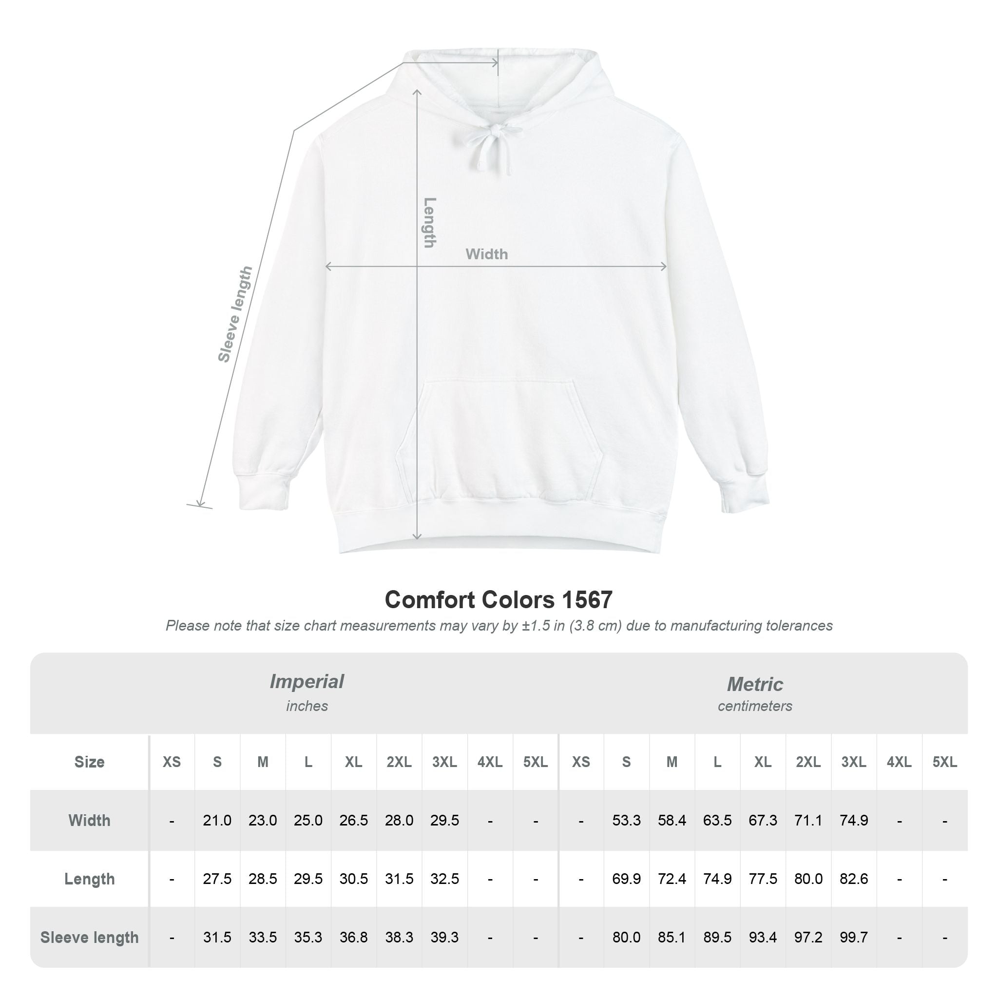 Rainbow Back Print "Let There Be Light" Classic Garment-Dyed Hoodie — Cozy Everyday Pullover