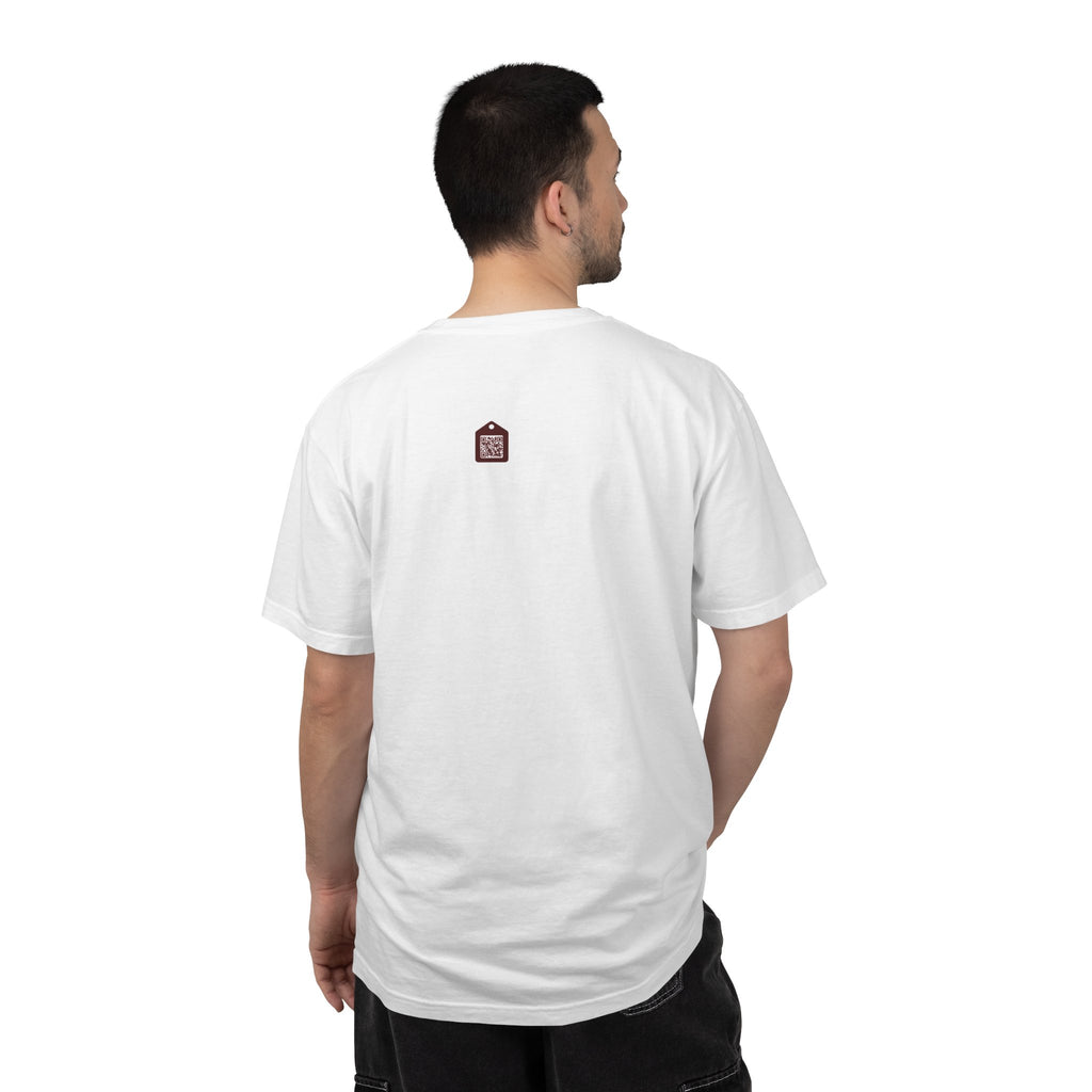 Prism Diamond Tee — Rainbow "Let There Be Light" Spectrum Graphic T-Shirt